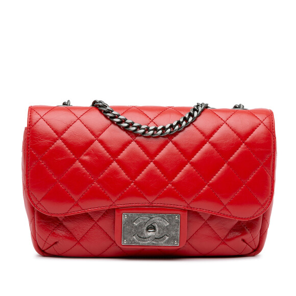 Chanel Handbags - Auth Chanel Cc Crinkled Skin Chain Flap #157799C23B